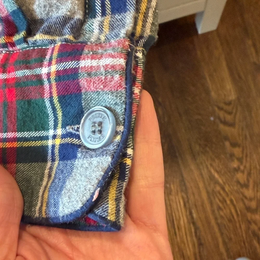 Petite Plume Westminster Tartan Cotton Nightgown